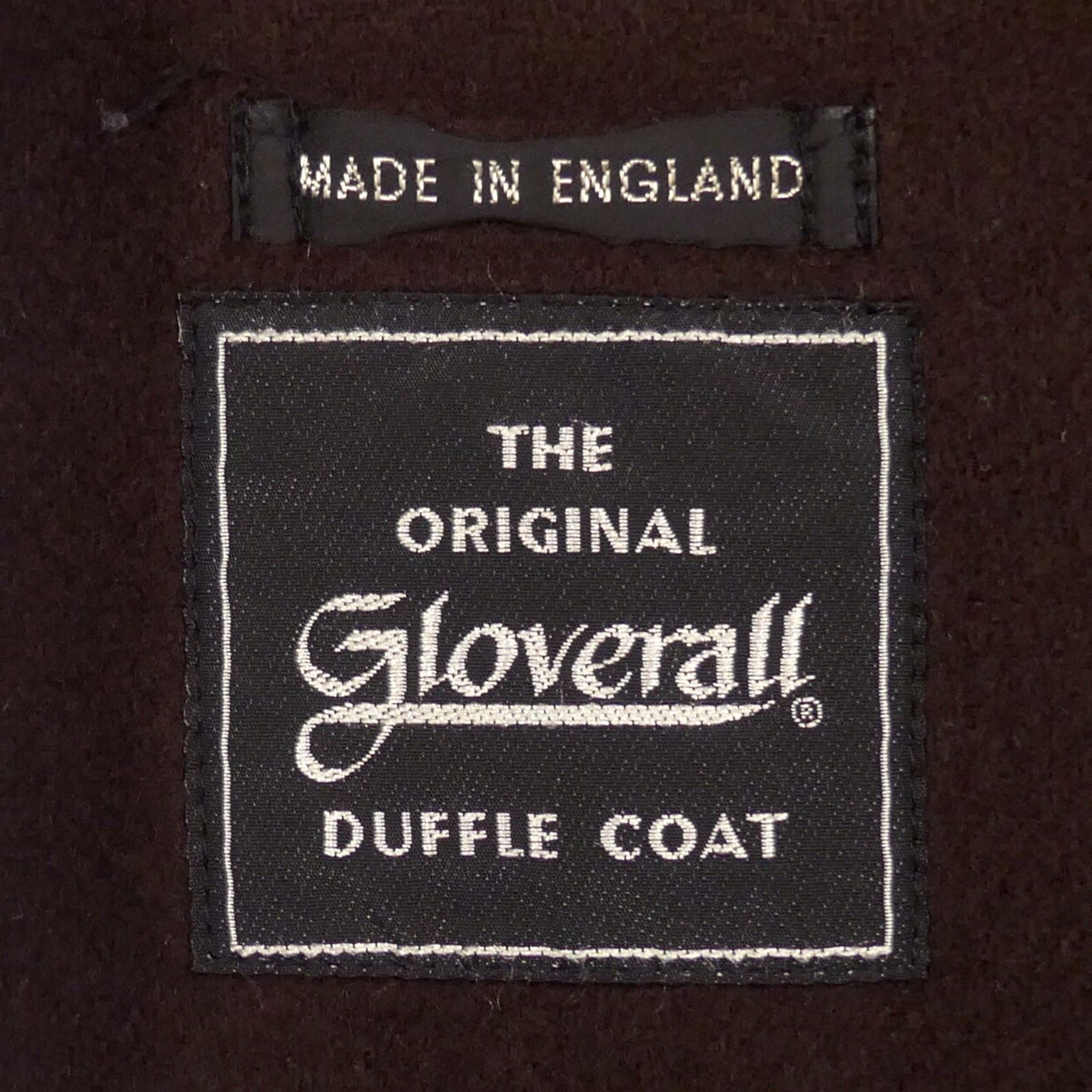 90s 英国製　GLOVERALL グローバーオール　ダッフルコート　チェック柄 英国製 Gloverall グローバーオール キングストン ダッフル