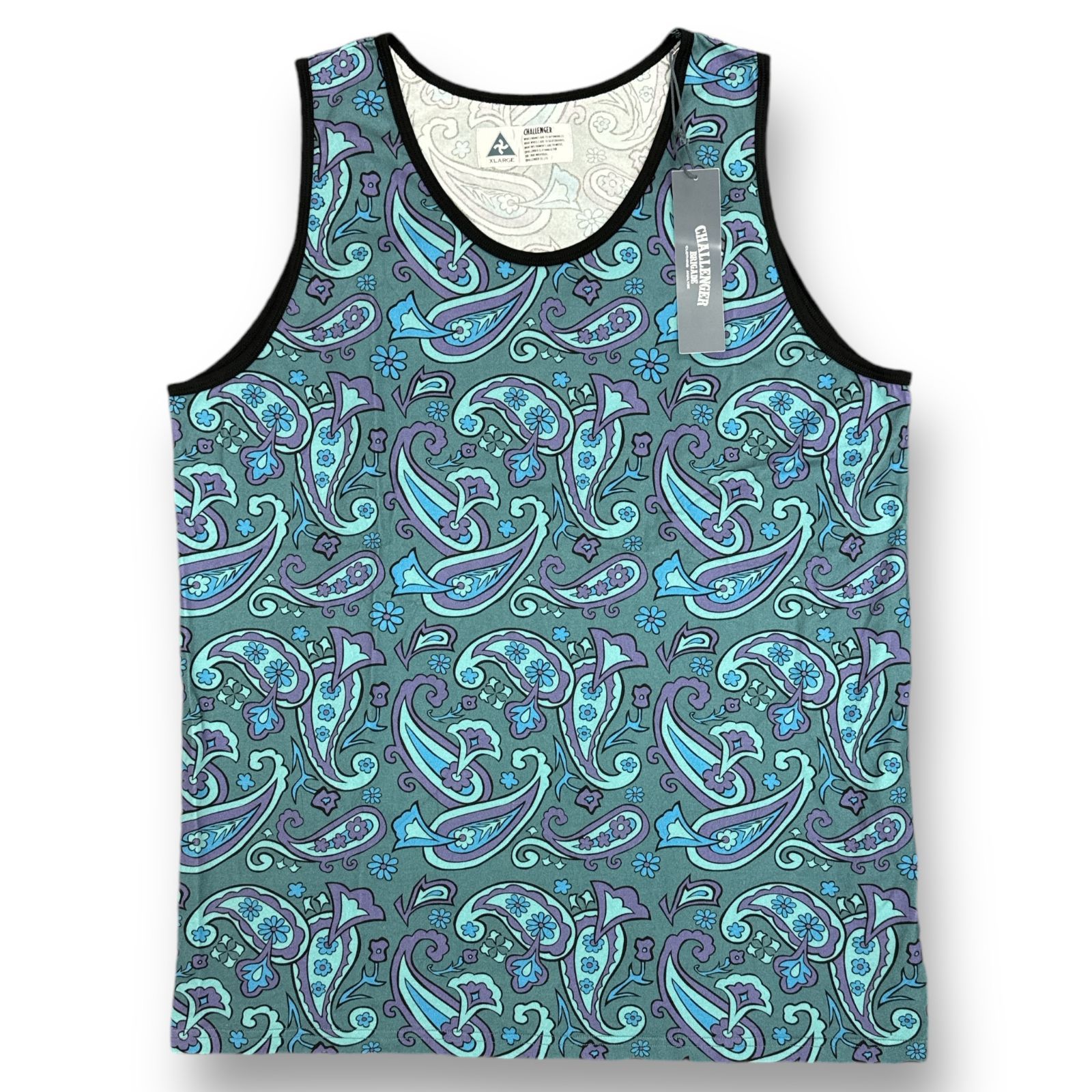 定価8580円 新品 CHALLENGER 24SS PAISLEY TANKTOP CLG-CS 024-006 