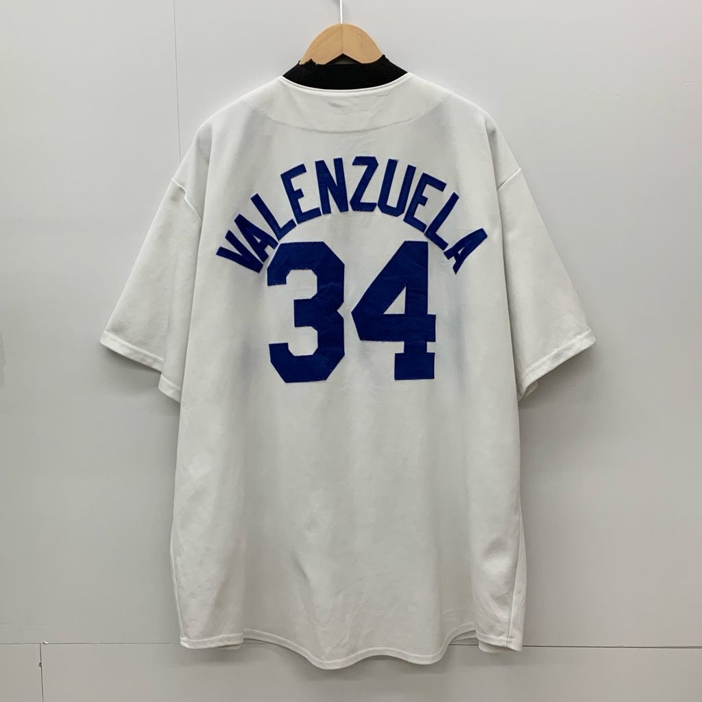 mitchell&ness Los Angeles Dodgers 34 VALENZUELA ベースボールシャツ