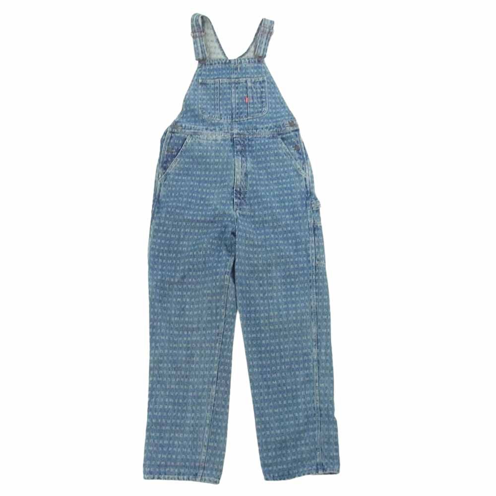Supreme シュプリーム 20SS オーバーオール M ブルー Supreme シュプリーム オーバーオール 20SS Jacquard Logos Denim
