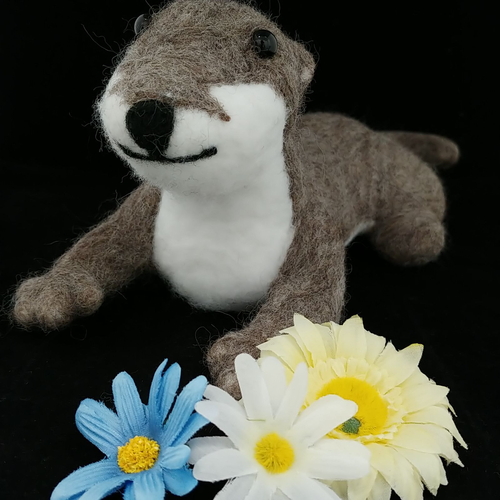 わんたさんさま専用 羊毛フェルト 犬 シュナウザー Lサイズ オーダー