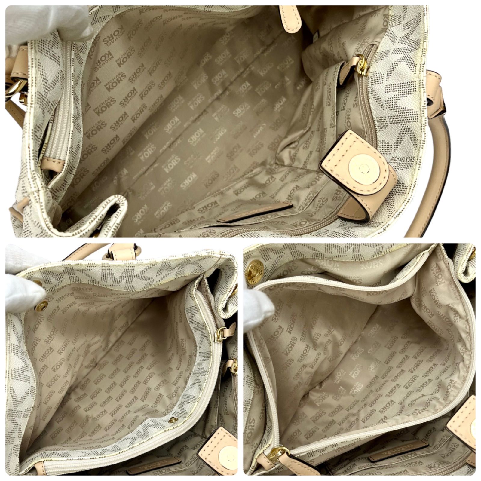 OPEN記念］マイケルコース MICHAEL KORS トートバッグ モノグラム 