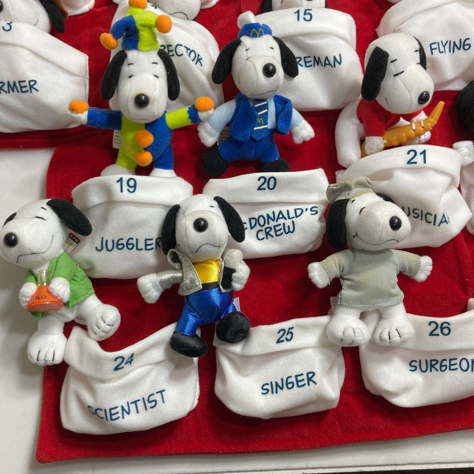 マクドナルドハッピーセット2001 スヌーピー 限定】マクドナルドSNOOPY 2001年スヌーピーハッピーセット