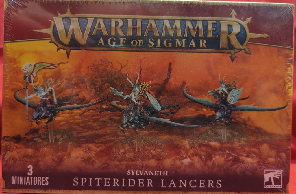 GAMES WORKSHOP WARHAMMER AGE OF SIGMAR SYLVANETH SPITERIDER LANCERS