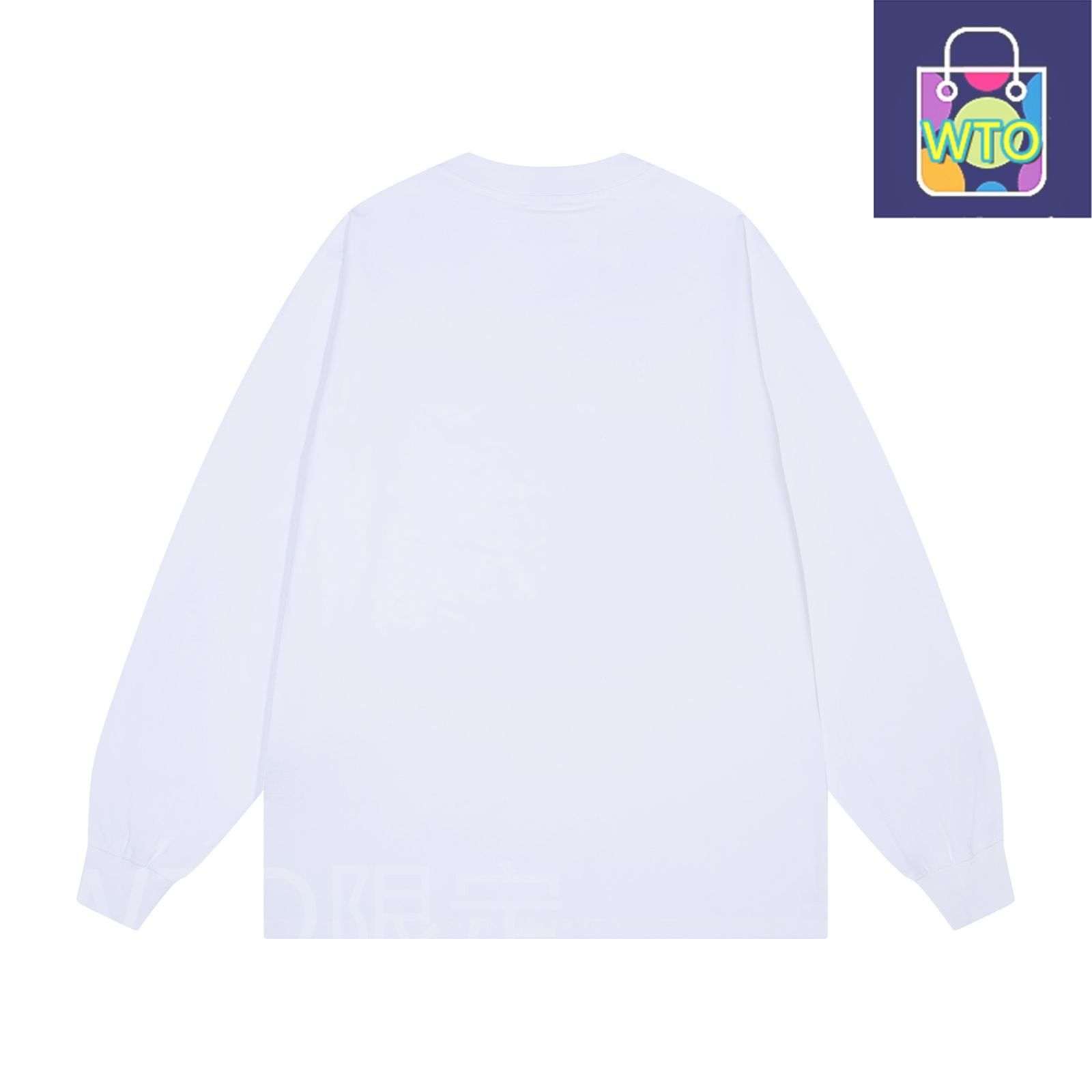 READYMADE ブラック ロングスリーブTシャツ 本日限定特価】ON 818 メンズ ロングスリーブ Tシャツ プリント