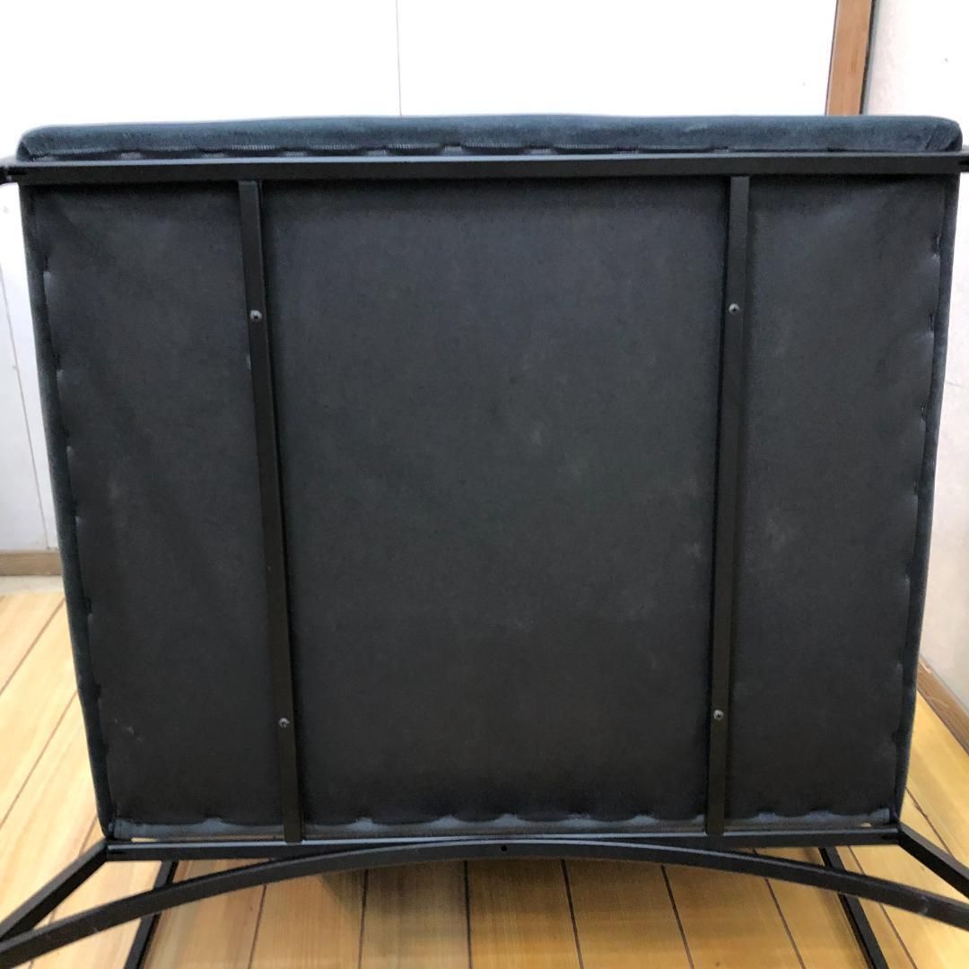 スチール脚 ベロア調