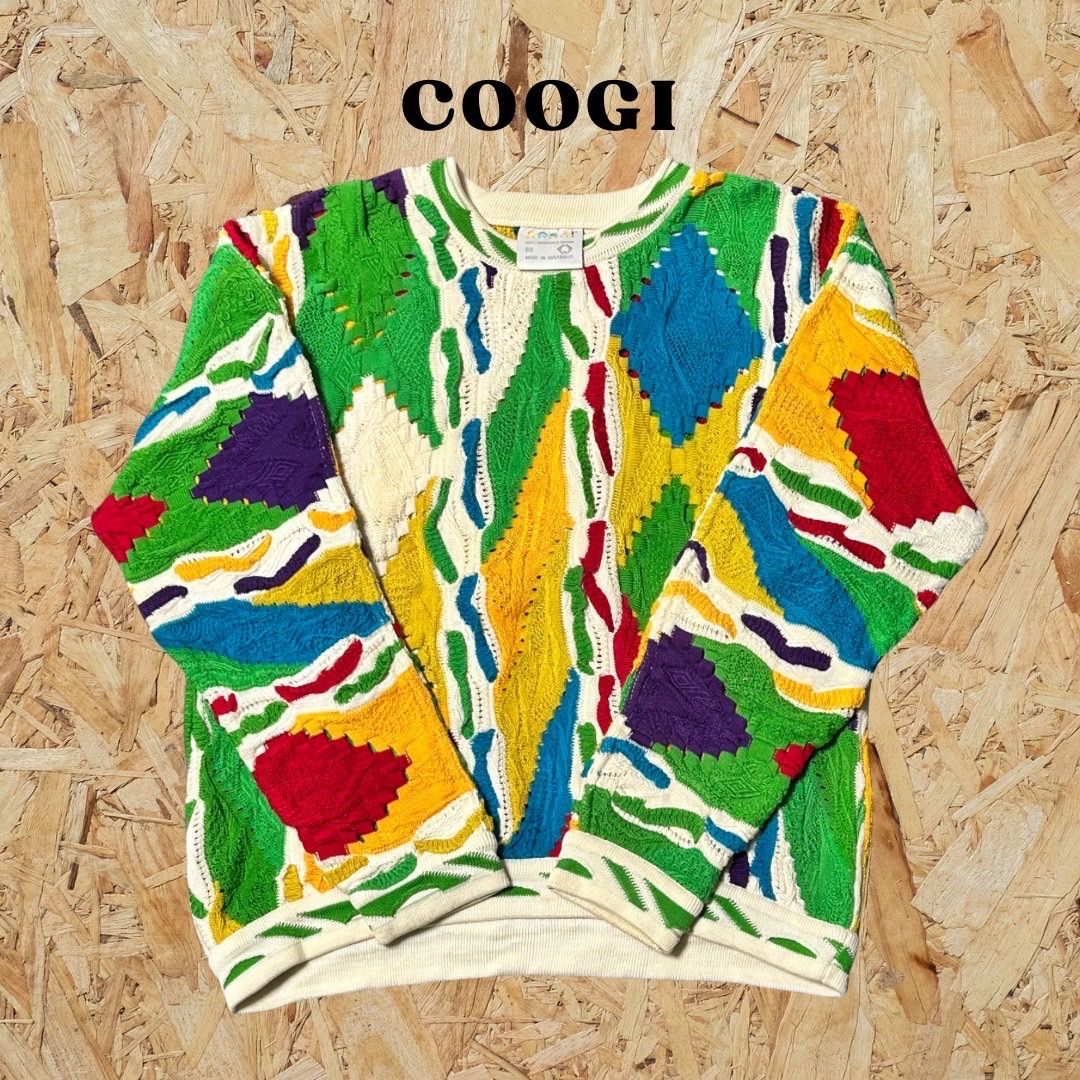 希少‼︎COOGI 「クージー」 希少1点物】COOGI クージー 3Dニット