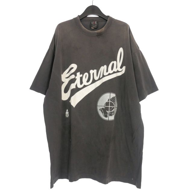 SAINT MICHAEL Tシャツ・カットソー 黒 A077525M0002 SAINT MICHAEL（セントマイケル） | Tシャツ・カットソーの古着