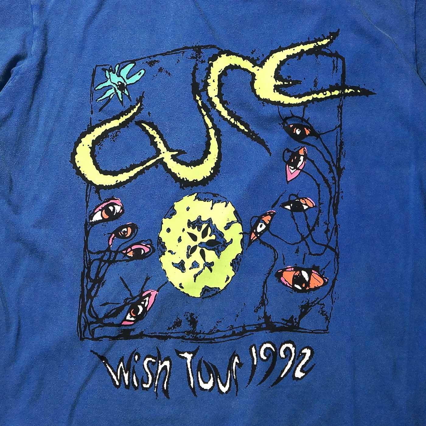 新品/公式】The Cure Tシャツ Wish Tour 92 バンドT ロックT 90s 