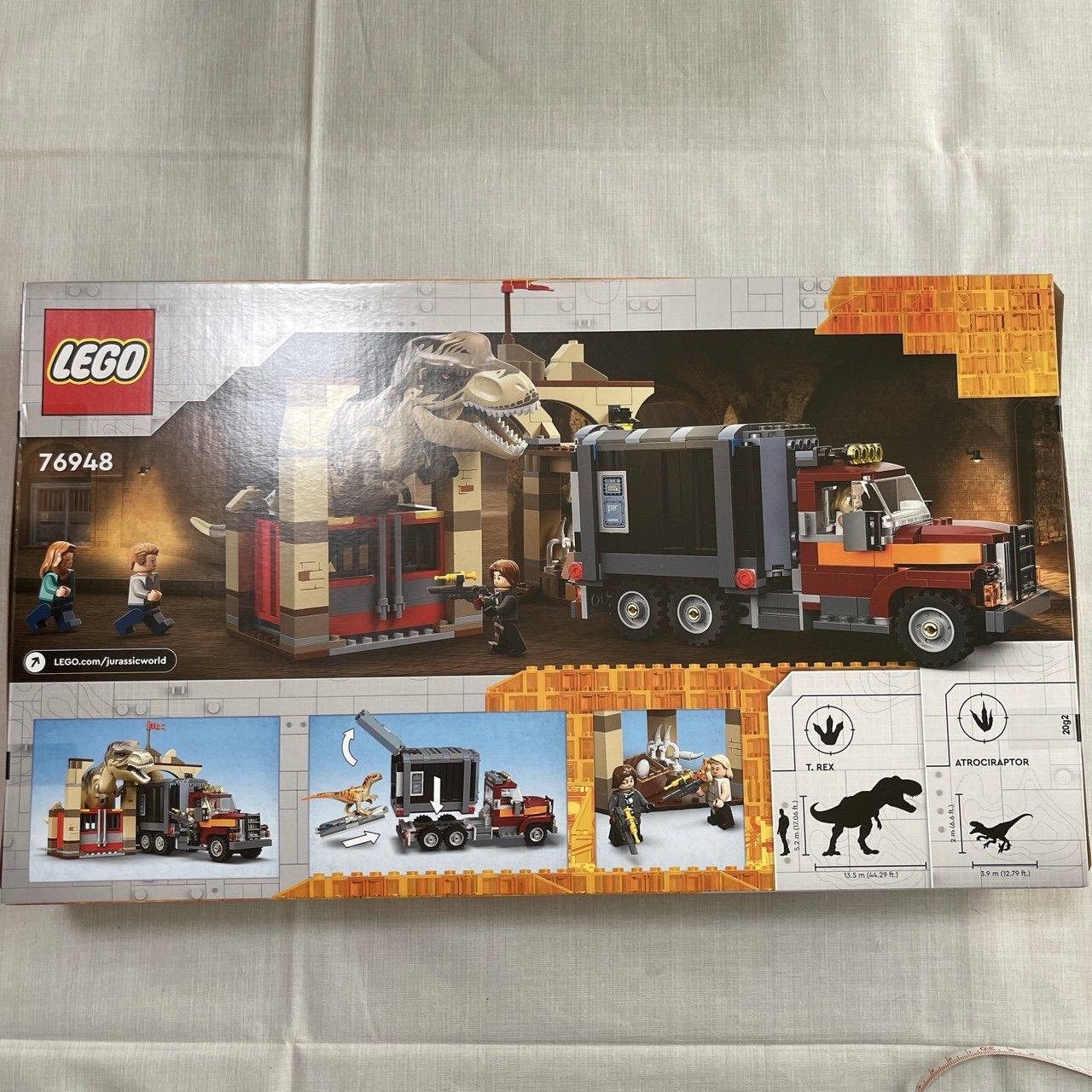 ラスト1点 新品 LEGO レゴ 76948 ジュラシックワールド T-レックスと