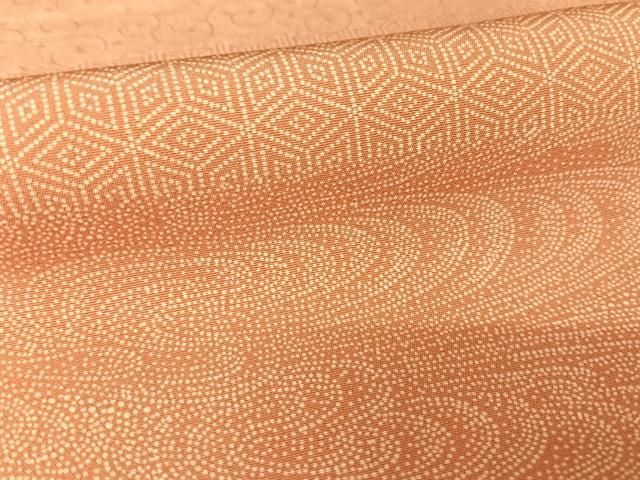 平和屋着物●人間国宝　初代 六谷梅軒(六谷紀久男)錐彫り　重要無形文化　財伊勢型紙　江戸小紋　百柄　正絹　逸品　AAAV9031np 平和屋着物○人間国宝 初代 六谷梅軒(六谷紀久男)錐彫り 重要無形文化