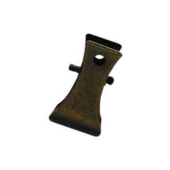 まとめ べロス クリップ アンティーク バチ型クリップ 豆 ブロンズ TAB-B20 ×100セット