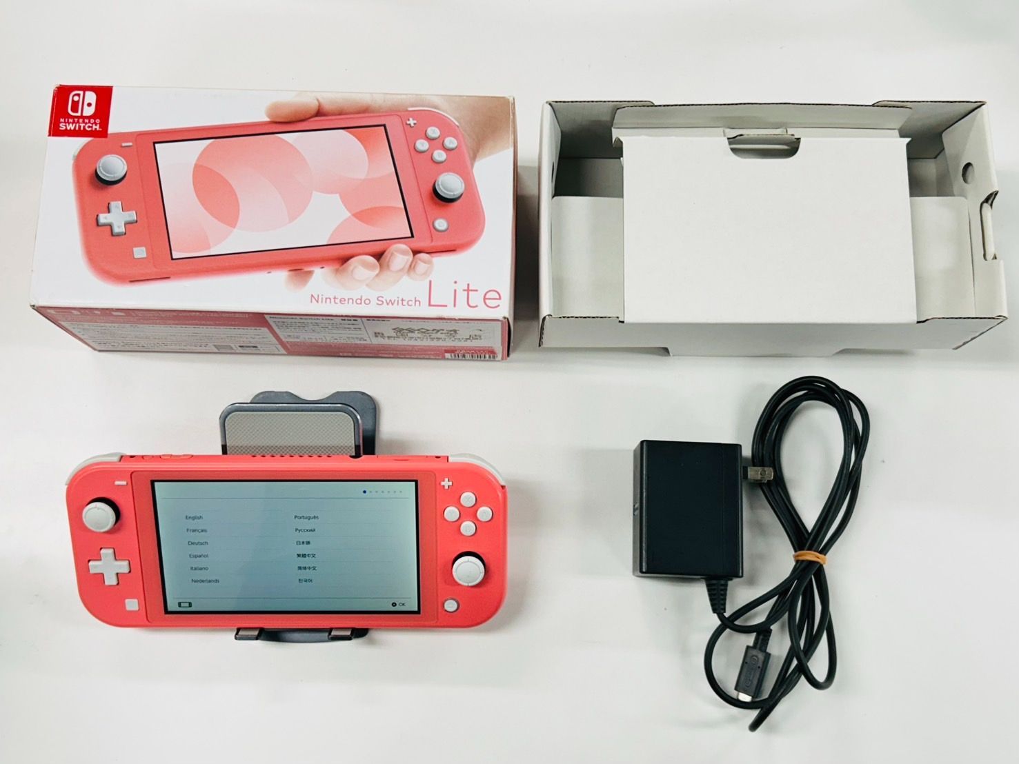 即日 発送 Nintendo Switch Lite コーラルピンク 本体 HDH-001 動作 |初期化済み