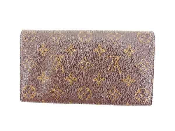 美品　ルイヴィトン　モノグラム　サラ　ポシェット　ポルトモネ　クレディ　長財布 ルイヴィトン 長財布 ファスナー付き長財布 ポシェットポルト