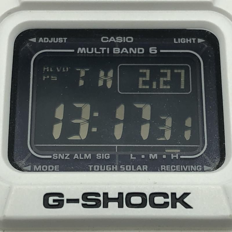 CASIO G-SHOCK GW-5510BW ホワイト&ブラック 腕時計 中古 楽天市場】【中古】CASIO G-SHOCK GW-5510BW 腕時計 ホワイト