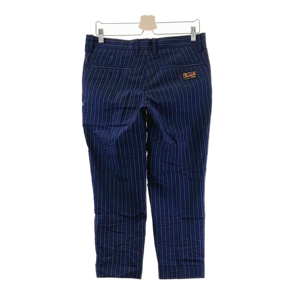 サイズ M ROUGH-SWELL ラフアンドスウェル パンツ シアサッカー ネイビー系 240101364614 ゴルフウェア メンズ ストスト