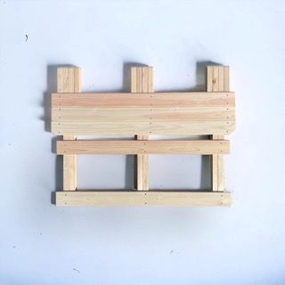 完成品】折りたたみサウナベンチ 高低セット｜テントサウナ用｜ヒノキ