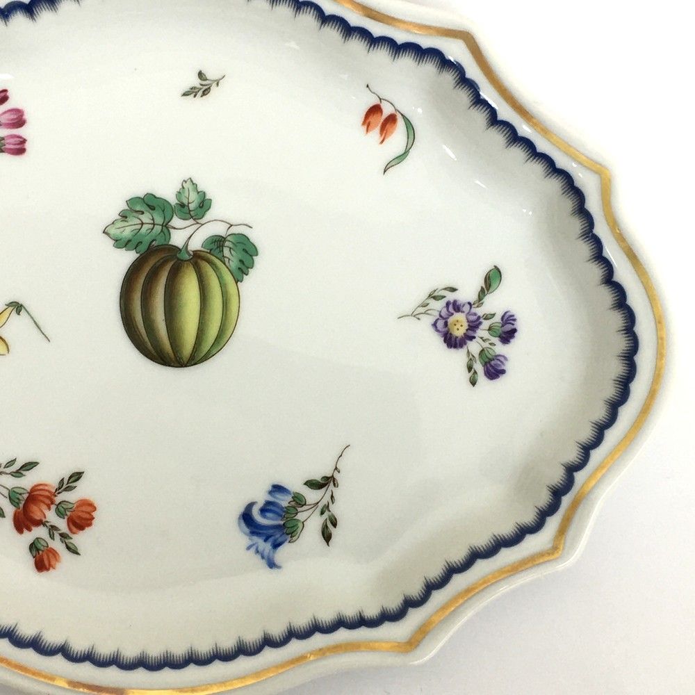 【希少】リチャードジノリイタリアンフルーツ　39cmオーバルディッシュ　大皿 希少】リチャードジノリイタリアンフルーツ 39cmオーバルディッシュ 大皿