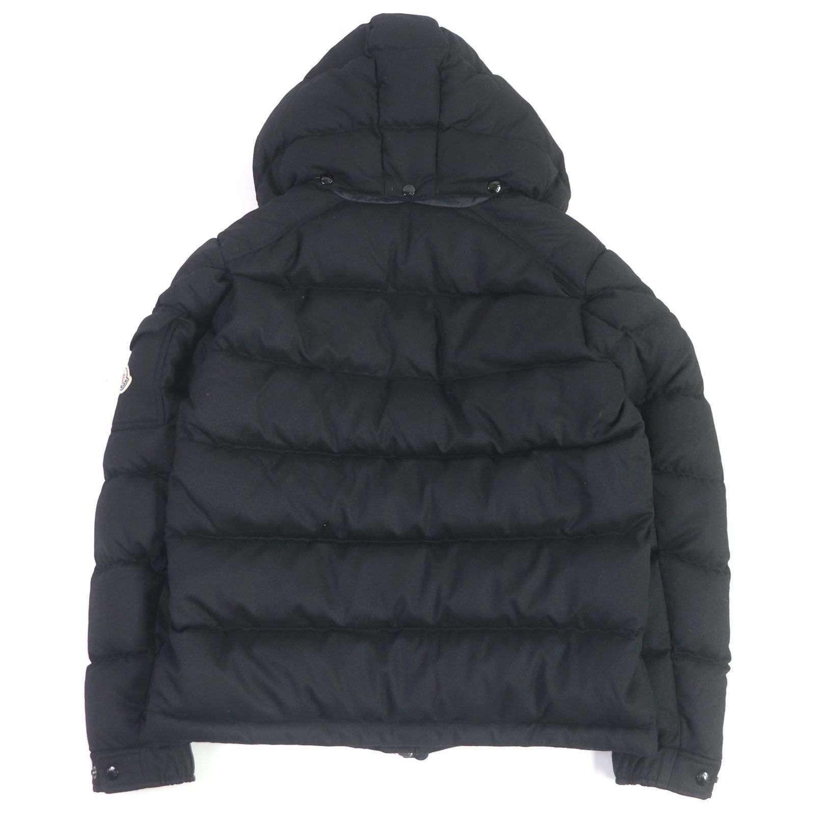 美品□MONCLER モンクレール 19-20AW MONTGENEVRE ウール ロゴワッペン ...