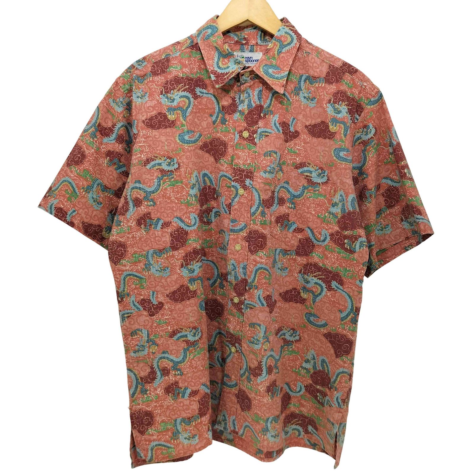 レインスプーナー Reyn Spooner 90S 韓国製 和柄 S/S アロハ