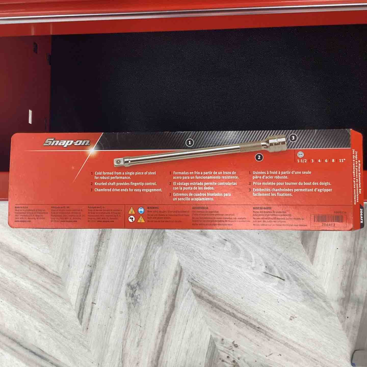 スナップオン Snap-on 3|8 エクステンションセット 206AFX 越谷店 HRDEVELOPMENT_JP