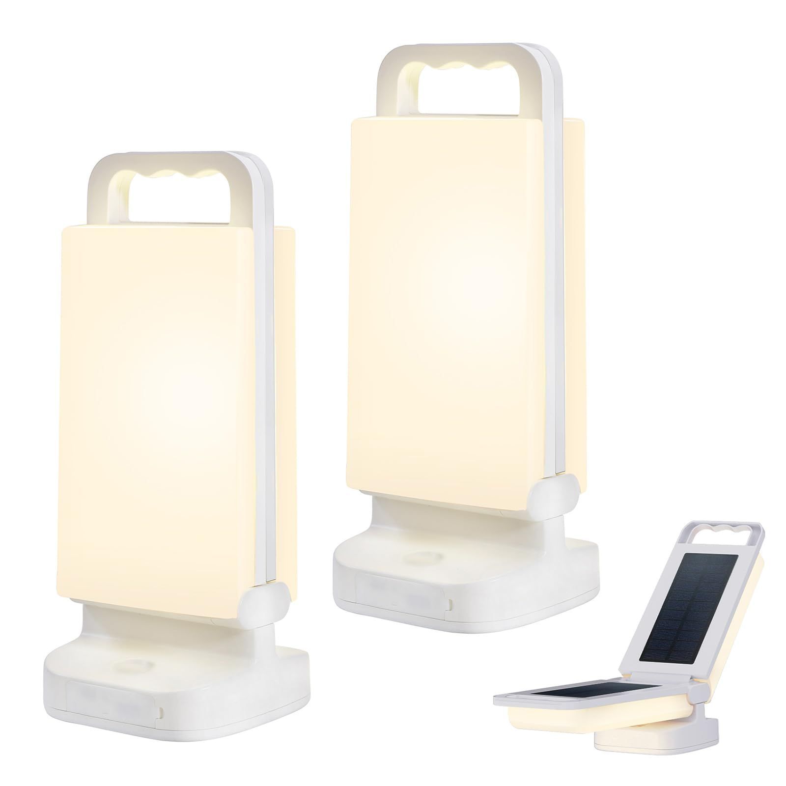 ✨値下げ✨ LED ランタン ソーラーパネル 防災 釣り 赤黒青 3点セット