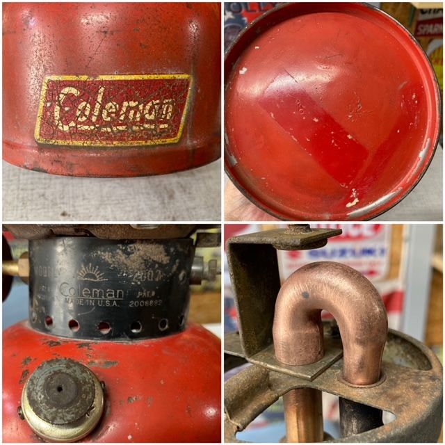コールマン Coleman ランタン 1952年6月 200A ブラックバンド 前期 美品 サンシャイングローブ オリジナル 整備済み Coleman コールマン ランタン 1952年6月 200A ブラックバンド