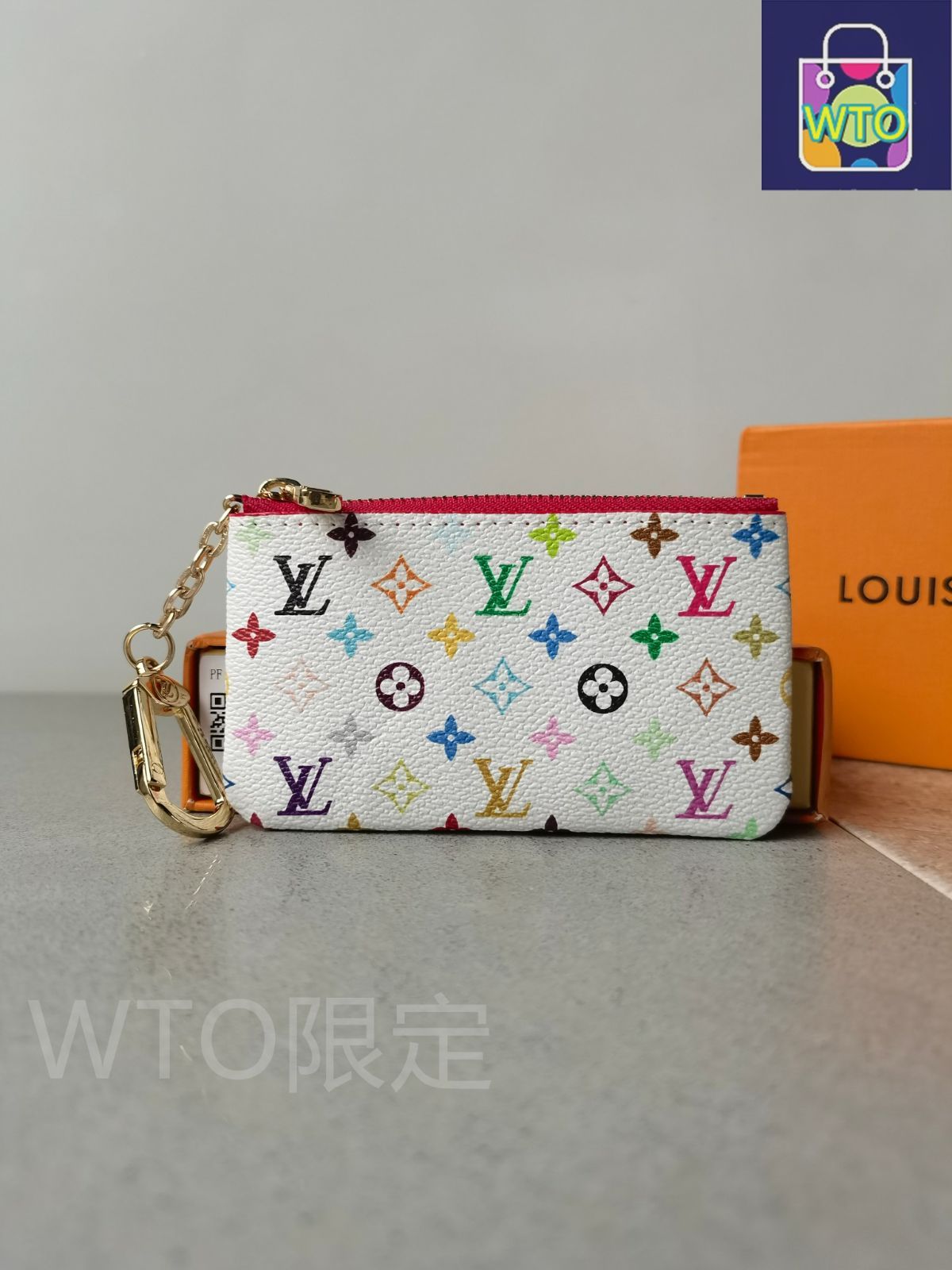 ヴィトン　キーケース　カラフルモノグラム LOUIS VUITTON - 【未使用】ルイヴィトン キーケース モノグラム