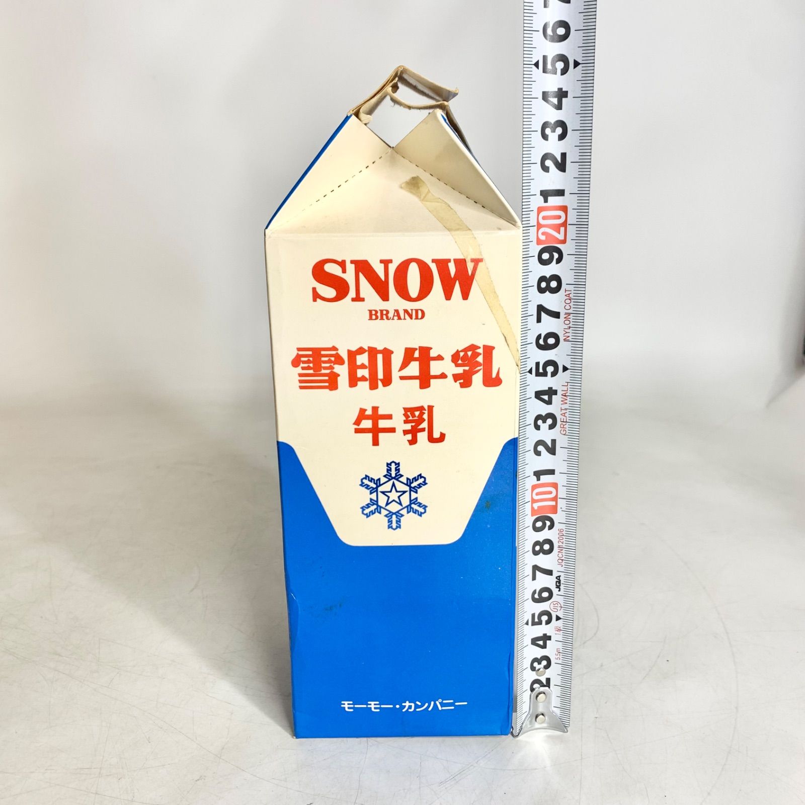 昭和レトロ 希少 オオイケ OIKE 雪印牛乳 うし ぬいぐるみ 牛乳パック入り モーモーカンパニー 牛 ウシ 現状品 - メルカリ