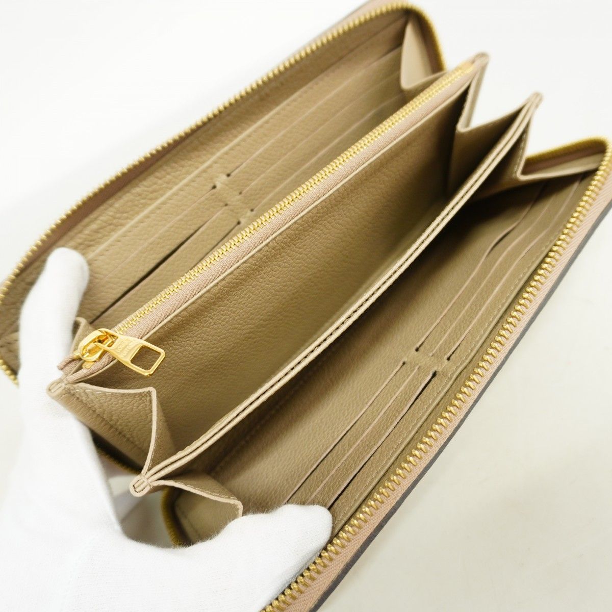 5ma0479】ルイヴィトン 長財布 モノグラム・アンプラント ジッピー  