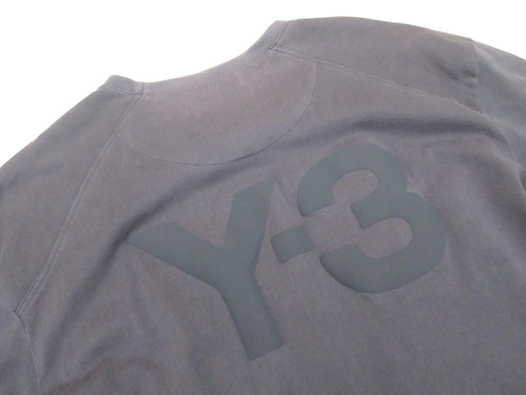 ■Y-3 ワイスリー adidas アディダス 半袖 Tシャツ sizeM/ネイビー ■◆メンズ