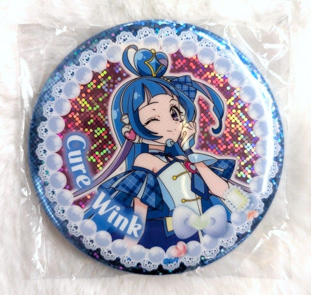 フルタ キミとアイドルプリキュア bigホログラム缶バッジ フルタ キミとアイドルプリキュア♪ BIGホログラム缶バッジ