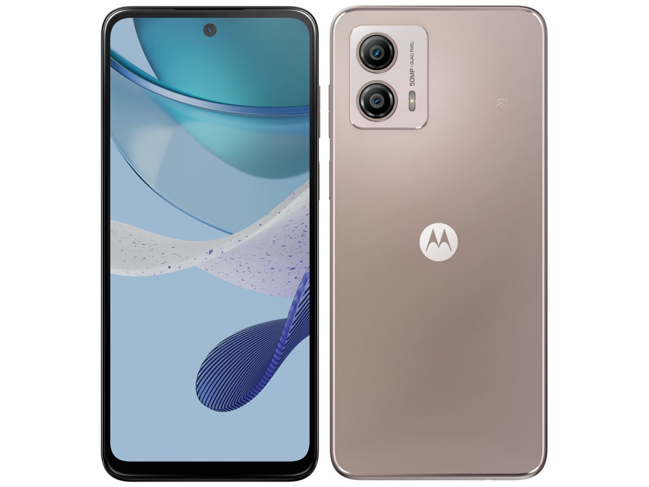 ほぼ新品 Motorola g53y 5G ペールピンク