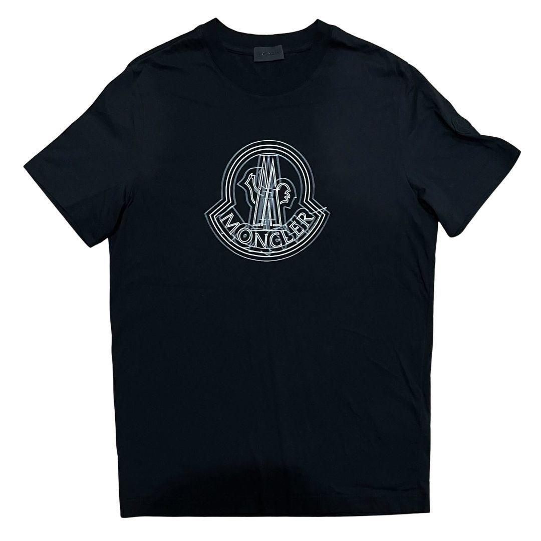 新品未使用タグ付き☆MONCLER T-SHIRT Tシャツ ネイビー色 L