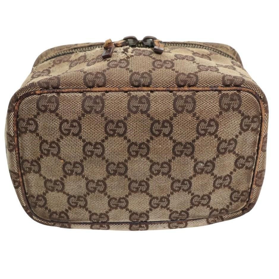 P*e様 【訳あり】GUCCI グッチ GGキャンバス バニティ ミニバッグ バ 訳あり】GUCCI グッチ GGキャンバス バニティバッグ