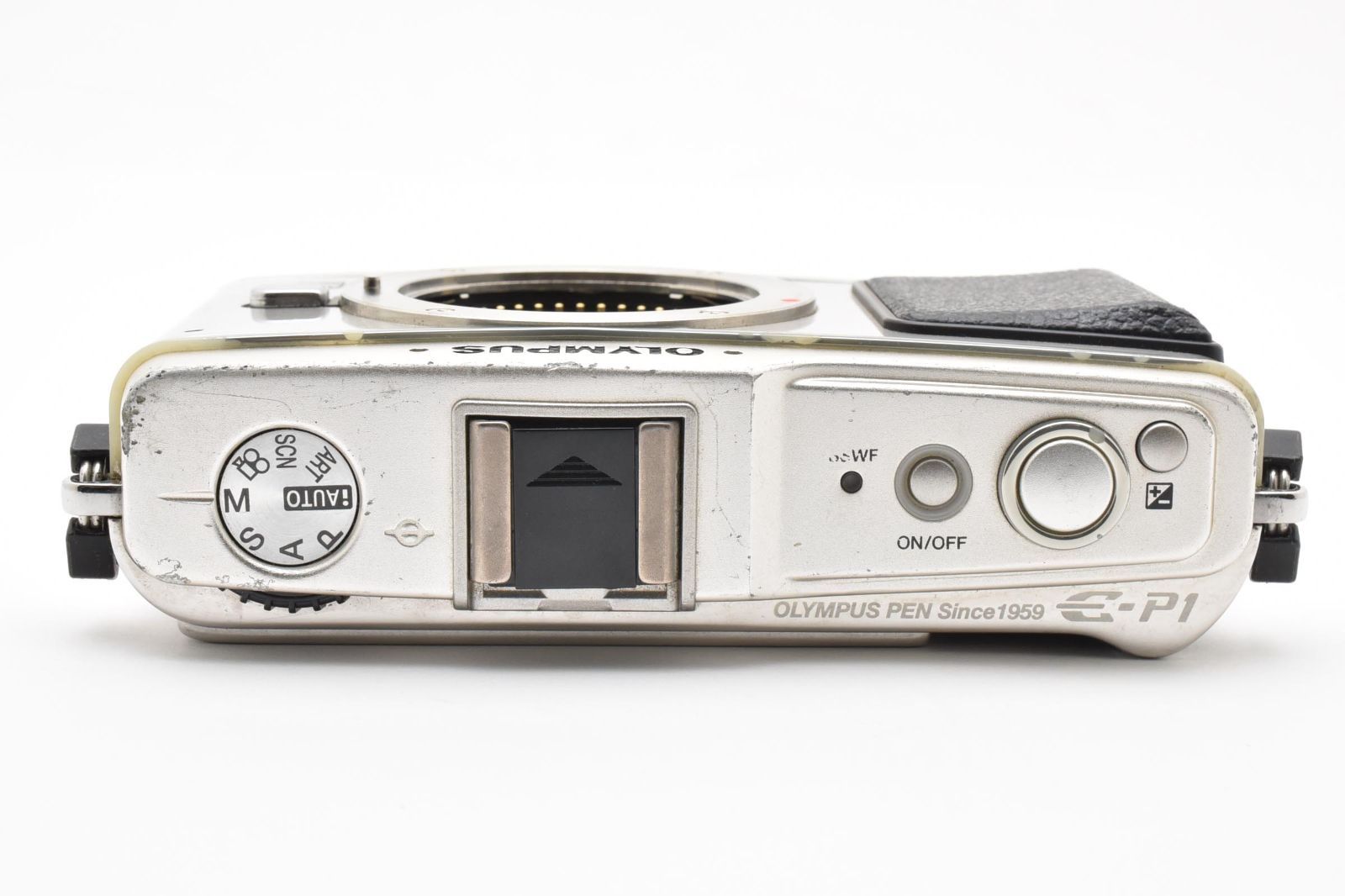 オリンパス OLYMPUS PEN E-P1 ボディ シルバー ミラーレス一眼カメラ