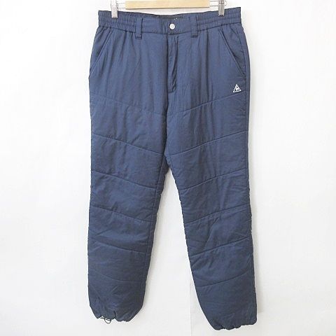Le coq sportif ルコック パンツ ネイビー　ゴルフ le coq sportif ルコック パンツ ネイビー ロゴ総柄 ストレッチ