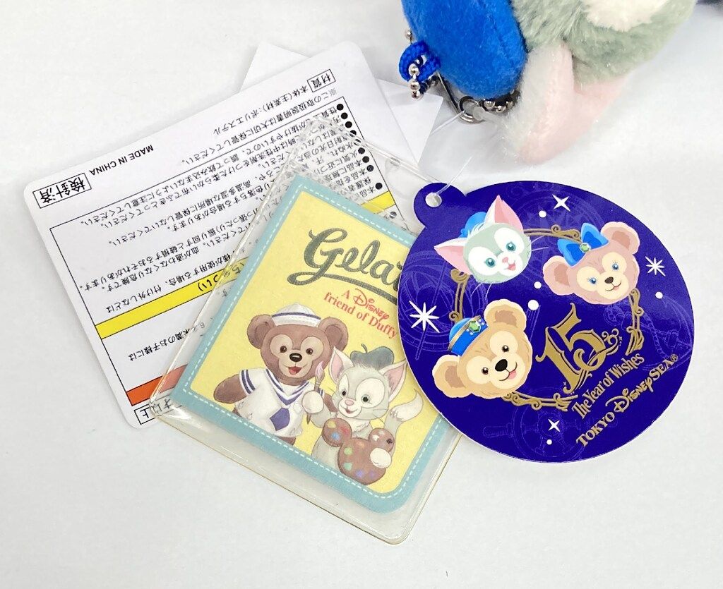東京ディズニーシー ぬいぐるみバッジ Duffy and Friends