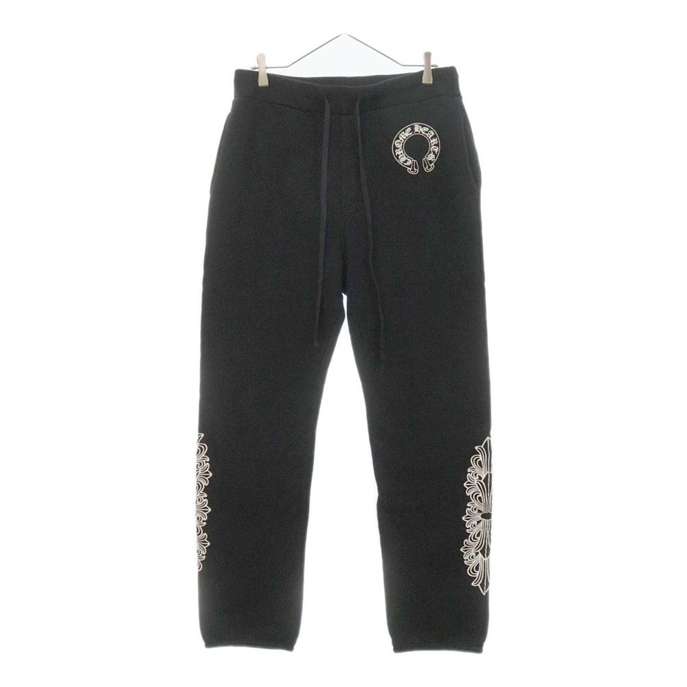 CHROME HEARTS (クロムハーツ) Graveyard Cemetery Cross Sweat Pants 