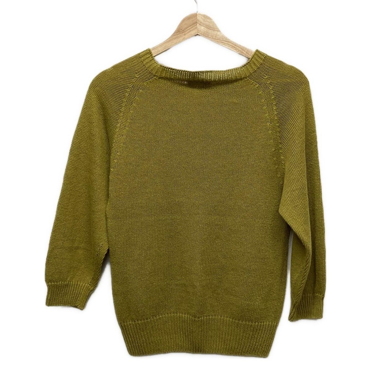 MargaretHowell マーガレットハウエル 長袖セーター サイズ2 M レディース - ダークイエロー クルーネック