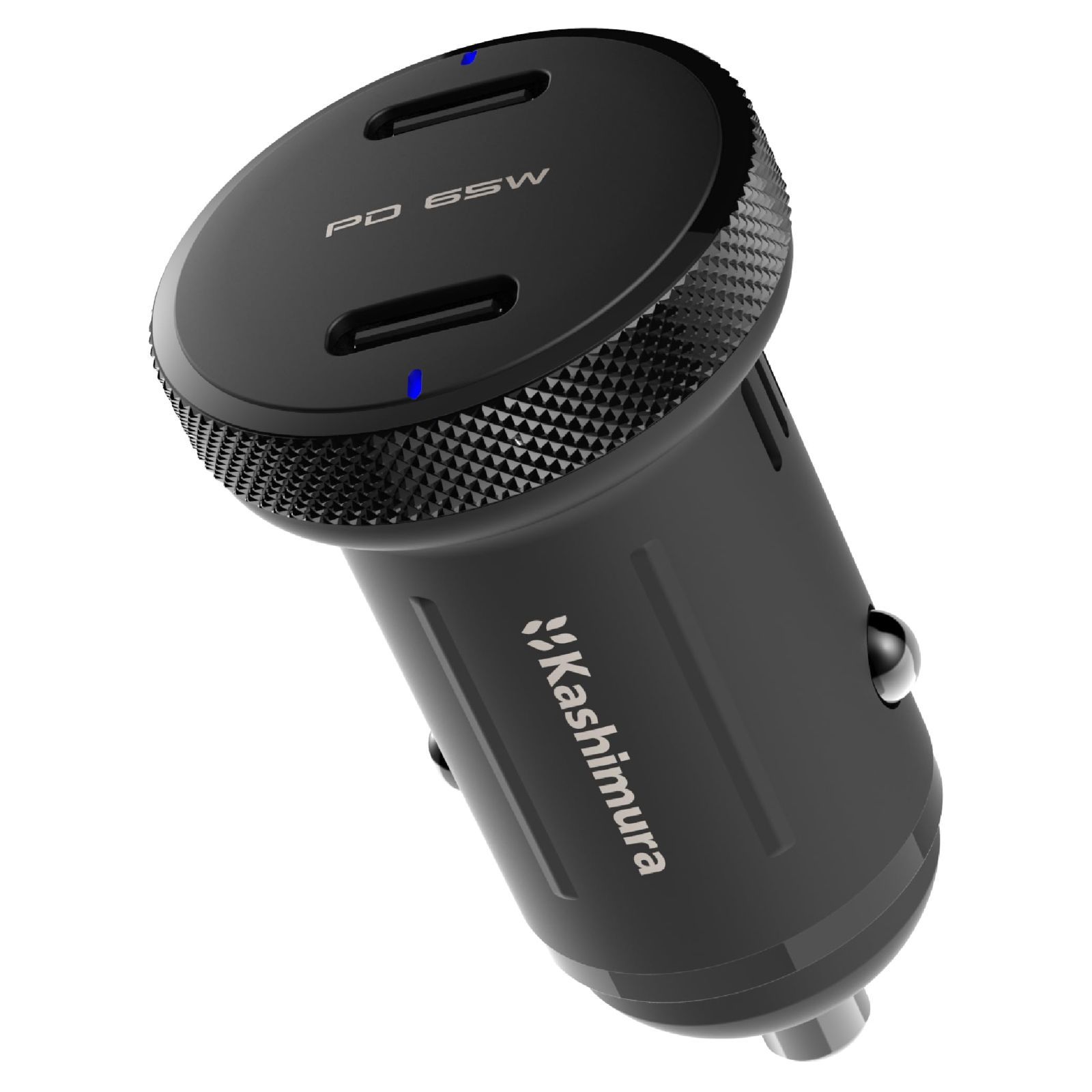 【人気商品】USB カシムラ PD搭載のクルマ用ハイパワーUSB電源 最大出力65W対応 NDC-062