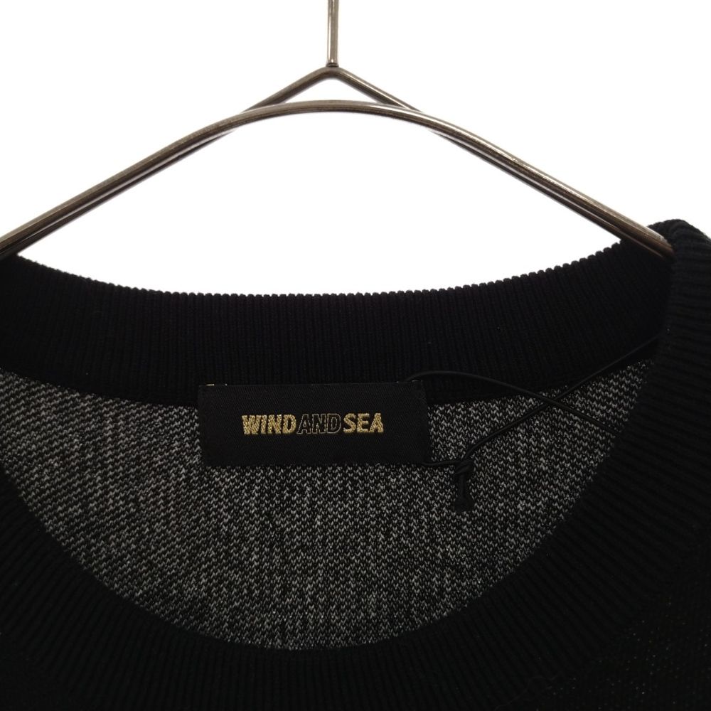 WIND AND SEA (ウィンダンシー) 23SS SILK_BLEND KNIT WDS-O-SEA-23-Q3 ...