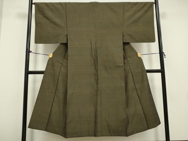 平和屋着物○男性 紬 霞文 正絹 逸品 未使用 DAAS2210tw