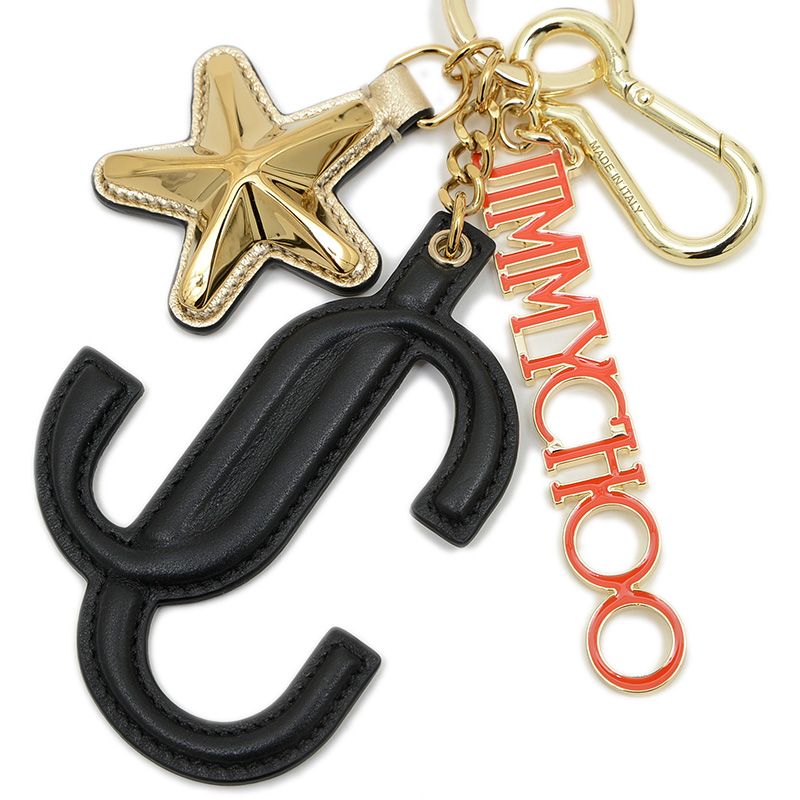 ジミーチュウ メタルチャーム スター シルバー バッグチャーム