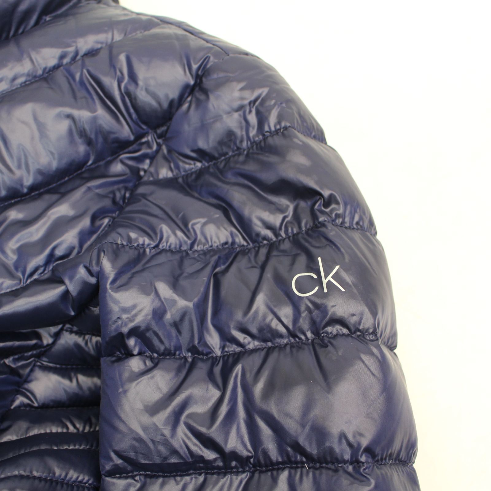 339)カルバンクライン CALVIN KLEIN ダウンジャケット ジップアップ 