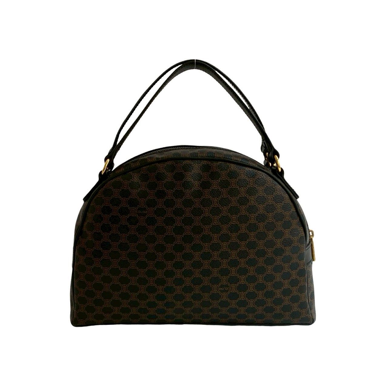 極 美品 CELINE セリーヌ ヴィンテージ マカダム ブラゾン トリオンフ