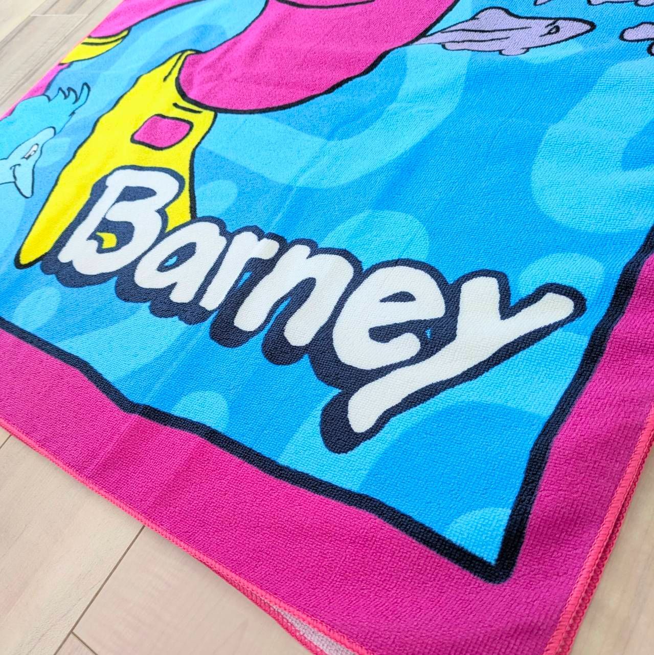 新品　バーニー　Barney ビーチタオル バーニー ビーチタオル ビッグタオル BIG TOWEL - 新潟の