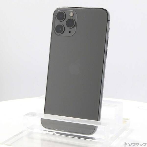 中古品〕 iPhone11 Pro 64GB スペースグレイ MWC22J／A SIM