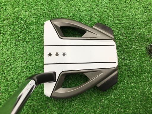 テーラーメイド Spider EX PLATINUM WHITE スモールスラント 34インチ パター PT スチール フレックスその他 メンズ 男性用 右利き 右用 Cランク ゴルフクラブ