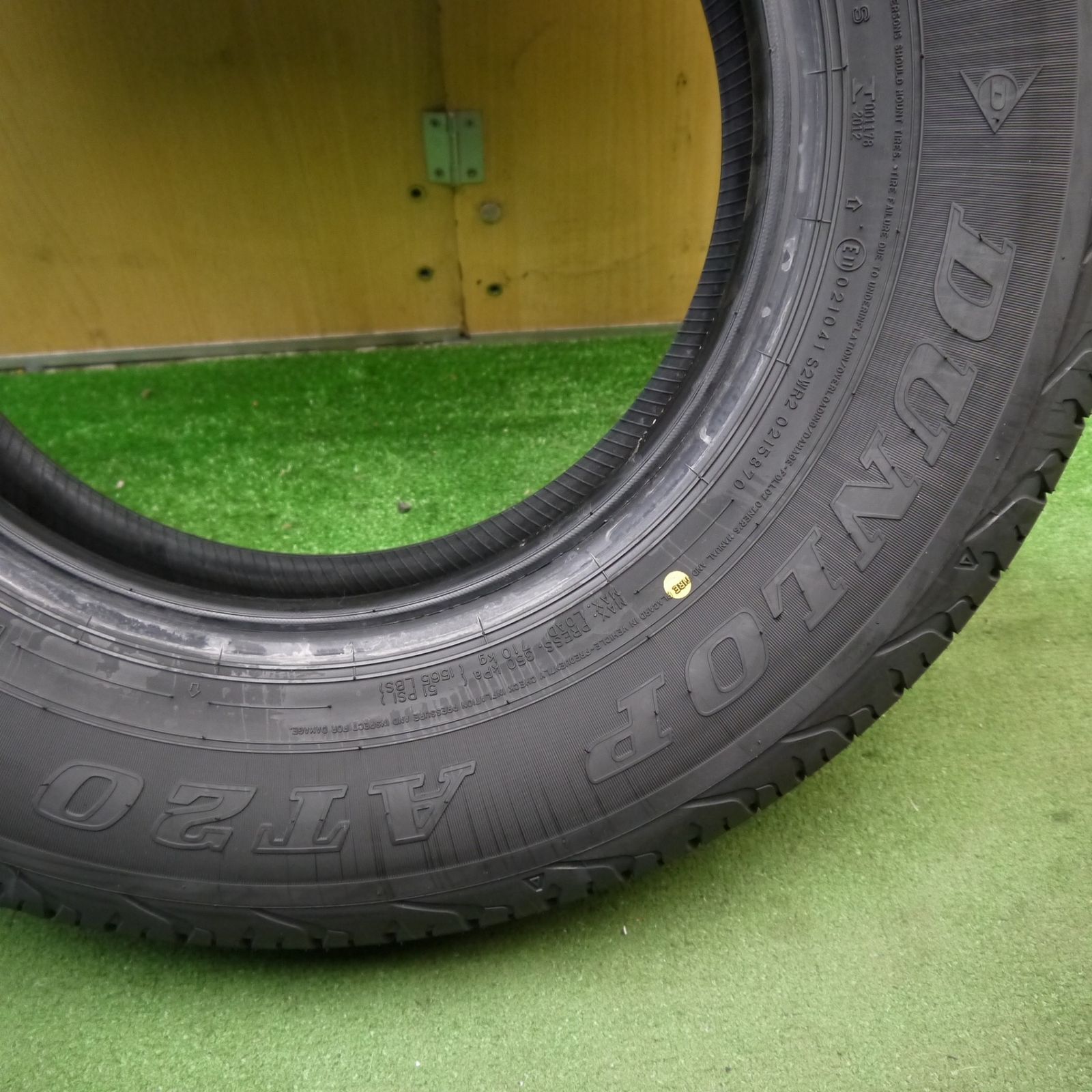 新車外し！23年！1本☆195/80R15 ダンロップ AT20 グラントレック 15 